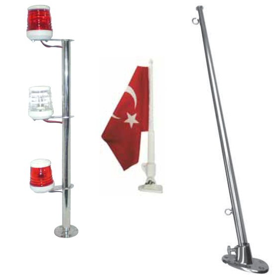 Paslanmaz Bayrak Direkleri 